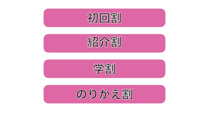 キャンペーンが豪華なところを選ぶ