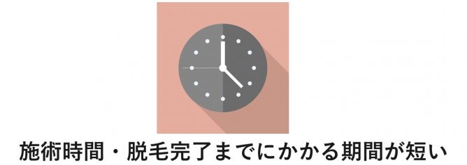 希望する時期までに脱毛が完了するところを選ぶ