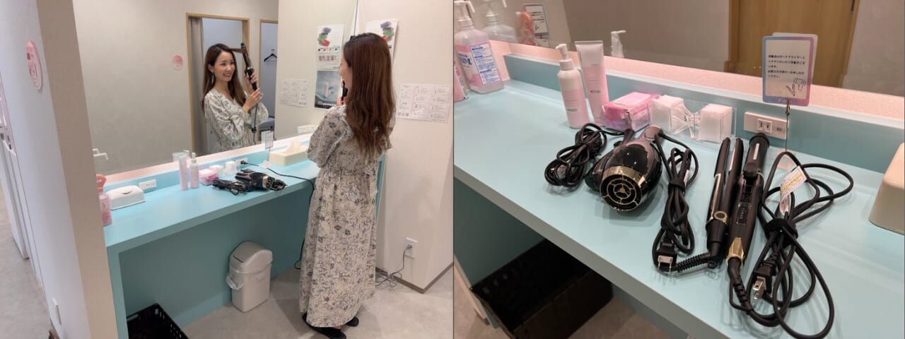 フレイアクリニック福岡天神院のパウダールーム