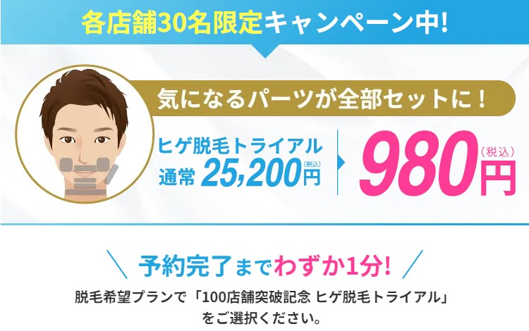 メンズクリアのトップページ